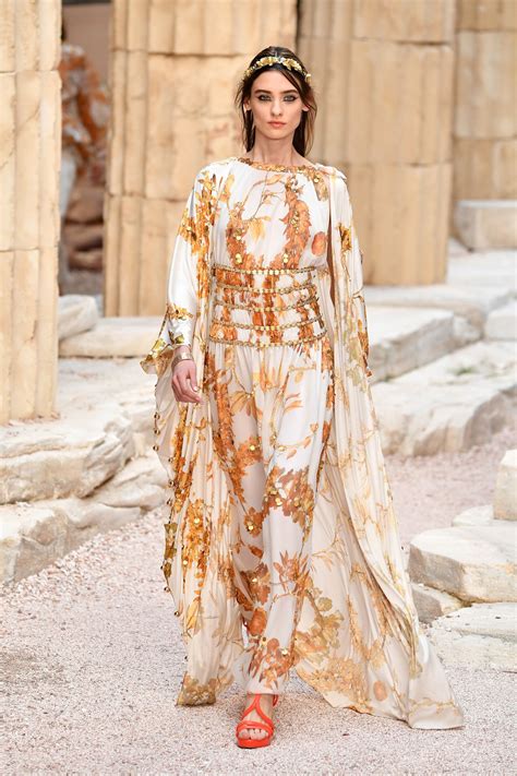 chanel greek collection 2018|Chanel ancient Greece outfit.